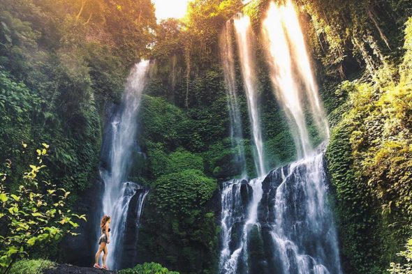 Sekumpuilin vesiputous - Balin parhaat vesiputoukset